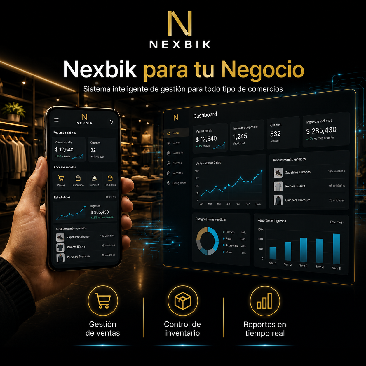 Nexbik para tu negocio